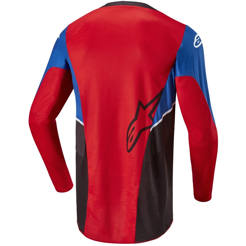 "Alpinestars Racer Iconic Honda collection" raudonai-juodai-mėlynai-balti motokroso marškinėliai