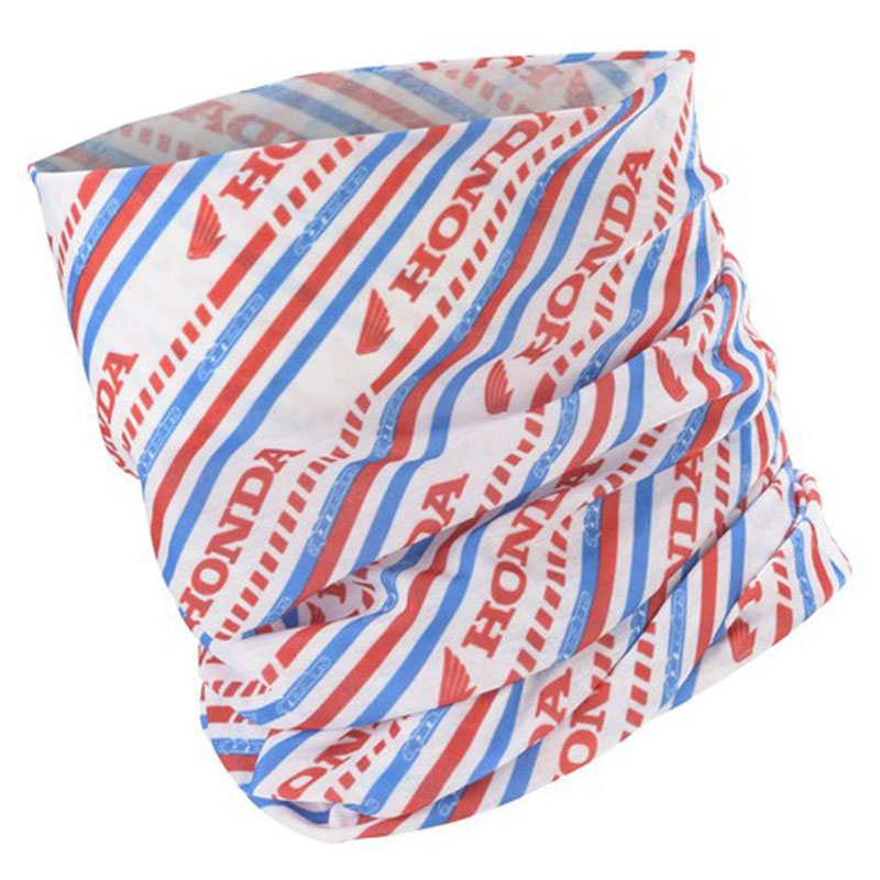 Alpinestars Honda Neck Tube Neckwarmer Collection balta-raudona-mėlyna