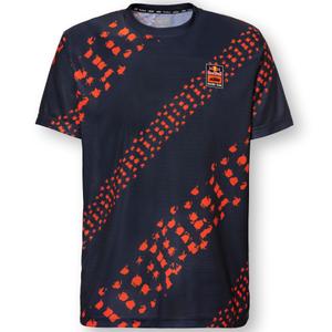 Motokroso marškinėliai KTM Red Bull oranžinės ir mėlynos spalvos - trumpomis rankovėmis išpardavimas