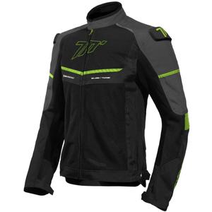 Seventy Degrees SD-JR60 Thunder juoda-fluo geltona motociklininko striukė