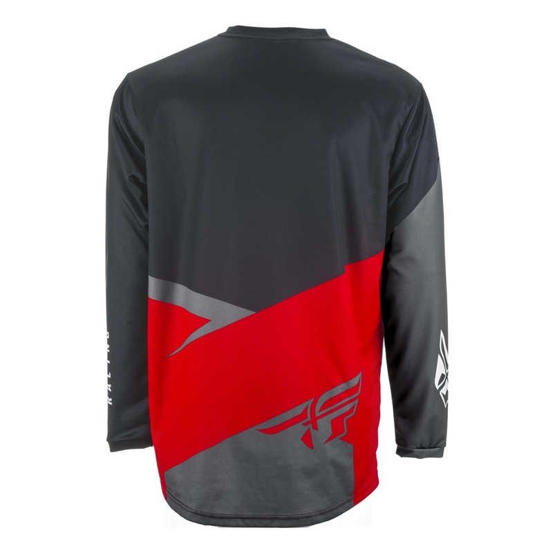 Motokrosový dres FLY Racing F-16 2019 - USA červeno-černo-šedý výprodej