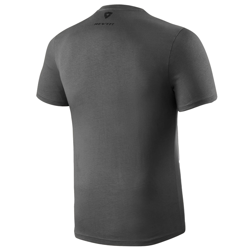 Marškinėliai Revit Andre tamsiai pilki