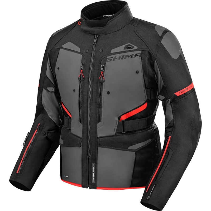 Motociklininko striukė Shima Dune red