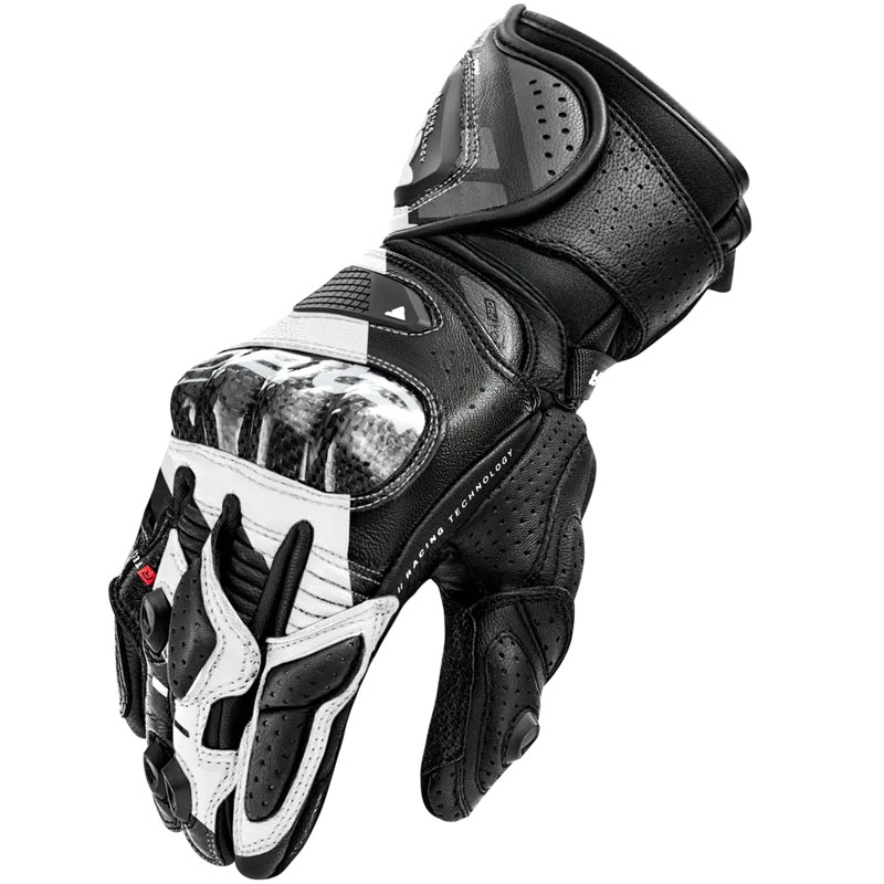 Motociklininko pirštinės "Shima RS-3", baltos