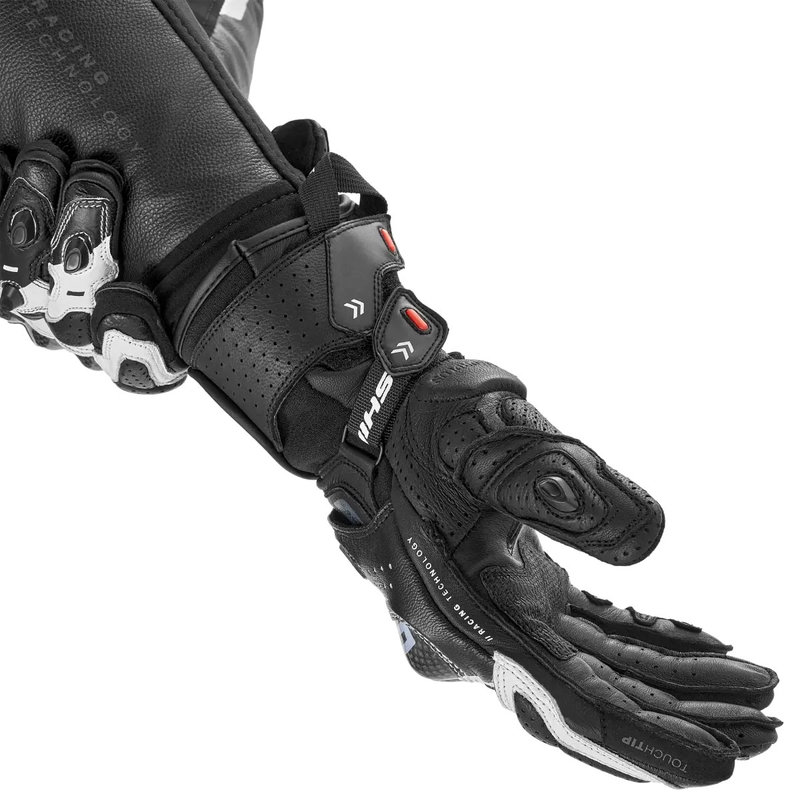 Motociklininko pirštinės "Shima RS-3", baltos