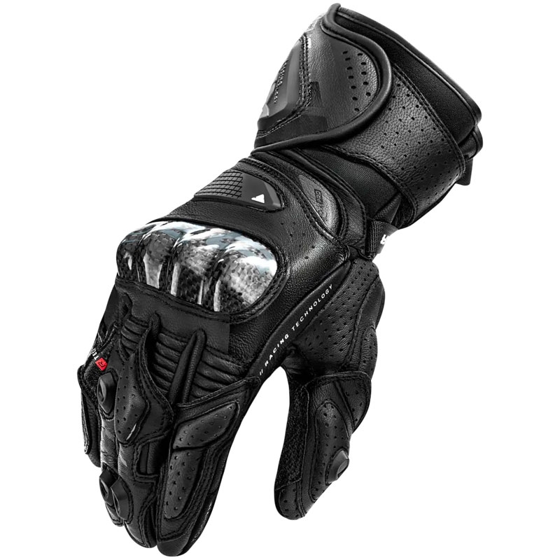 Motociklininko pirštinės "Shima RS-3", juodos