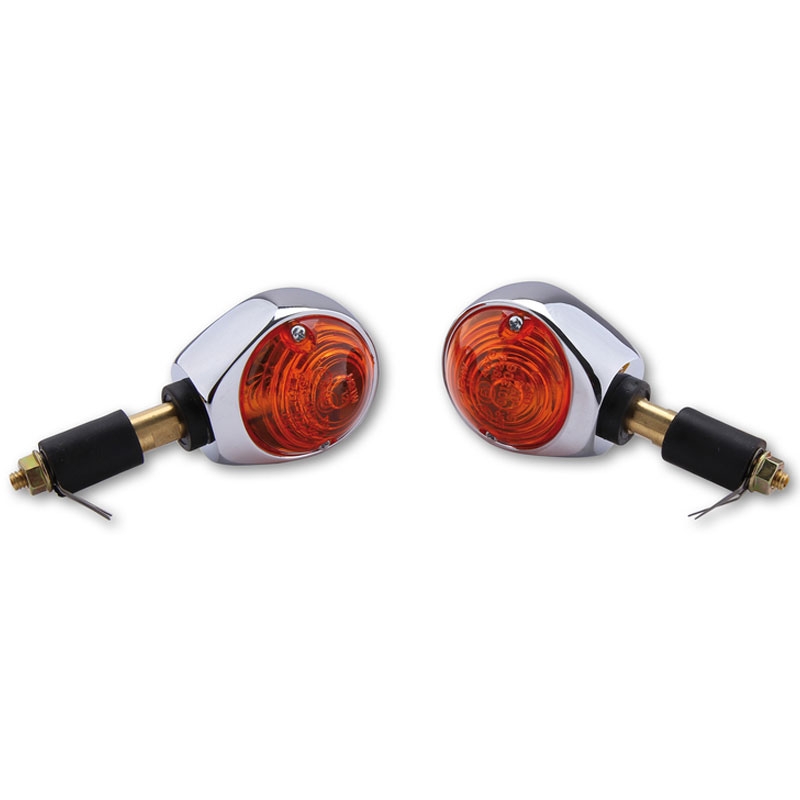 Žibintai motociklui "Highsider Smart chrome