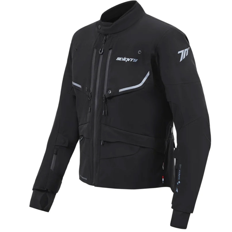 Moteriška Seventy Degrees SD-JT47 Expedition Black motociklininko striukė