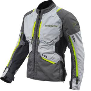 Motociklininko striukė Seventy Degrees SD-JT67 Tanami black-grey-fluo yellow