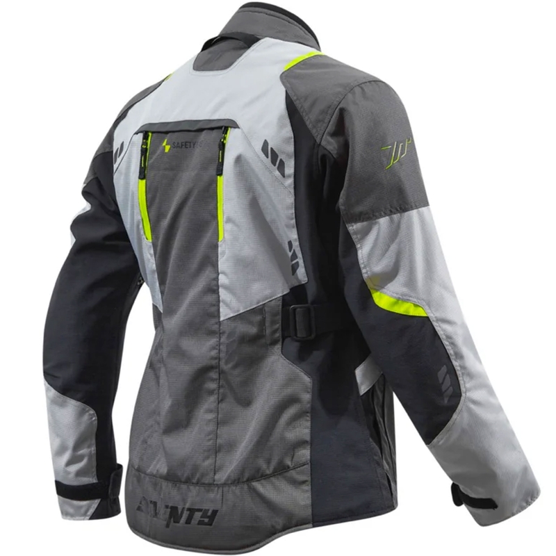 Motociklininko striukė Seventy Degrees SD-JT67 Tanami black-grey-fluo yellow