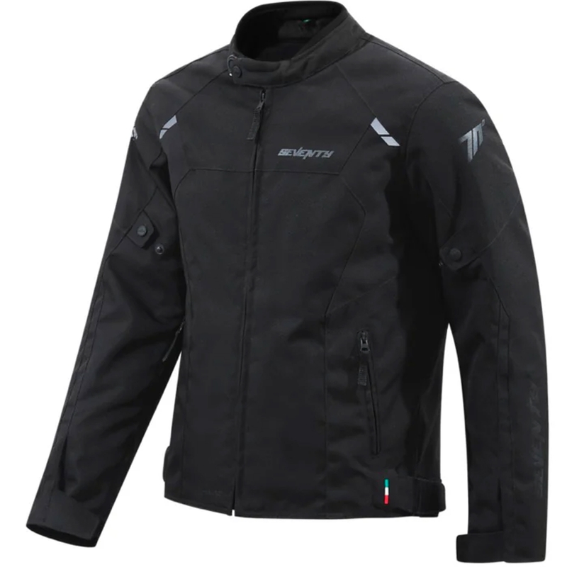 Moteriška Seventy Degrees SD-JR67 Piston Black motociklininko striukė
