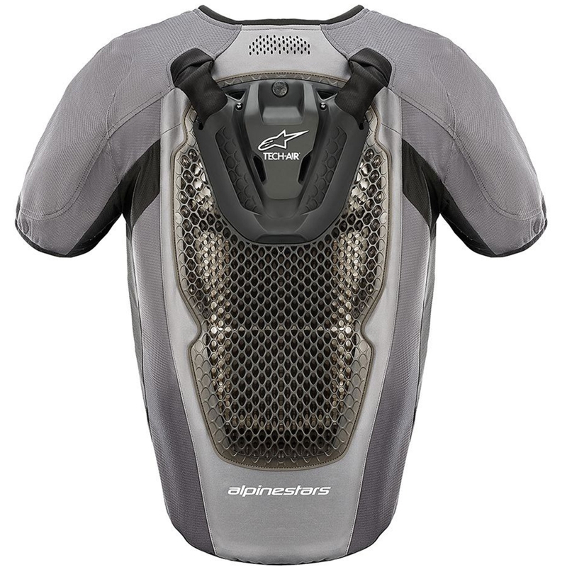 Oro pagalvių liemenė Alpinestars TECH-AIR®5 sistema pilkai juoda
