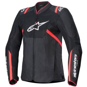 "Alpinestars" moteriška "Stella T-SPS Air V2" juodai rožinė motociklininko striukė