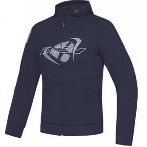 Motociklininko džemperis su gobtuvu IXON Touchdown blue-grey