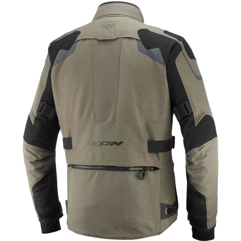 Motociklininko striukė IXON Odin khaki-black