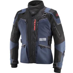 Motociklininko striukė IXON Odin blue-black-fluo red