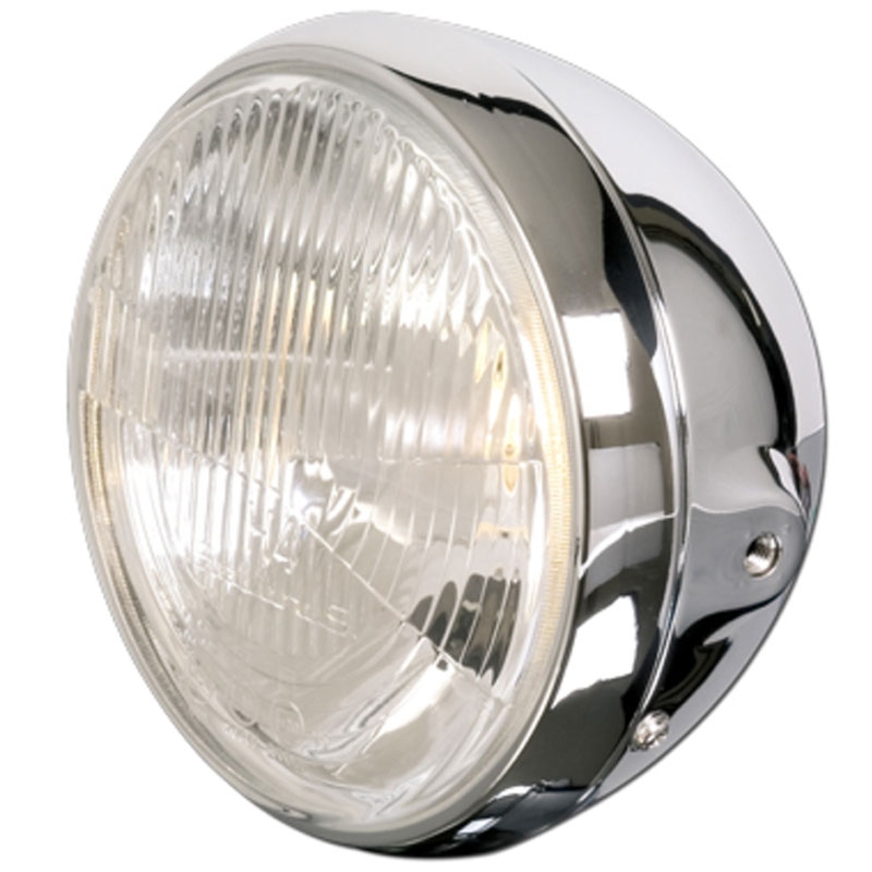 Žibintai "Highsider Smart British Style H4" chromuoti
