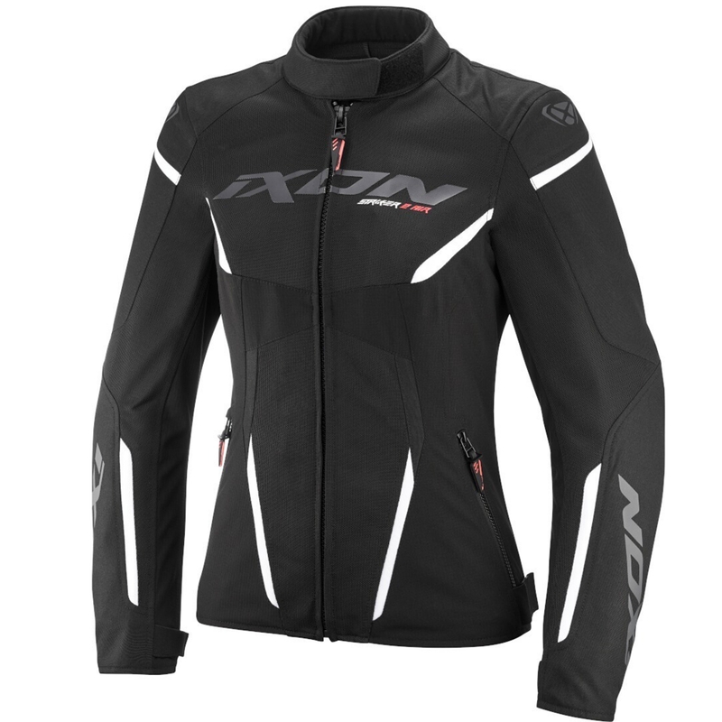 IXON Striker 2 Air WP Lady juodai balta motociklininko striukė
