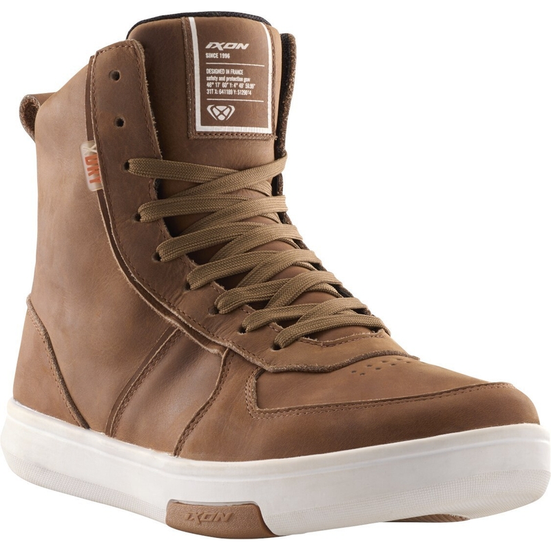 Motociklininko batai IXON Ghost WP rudi