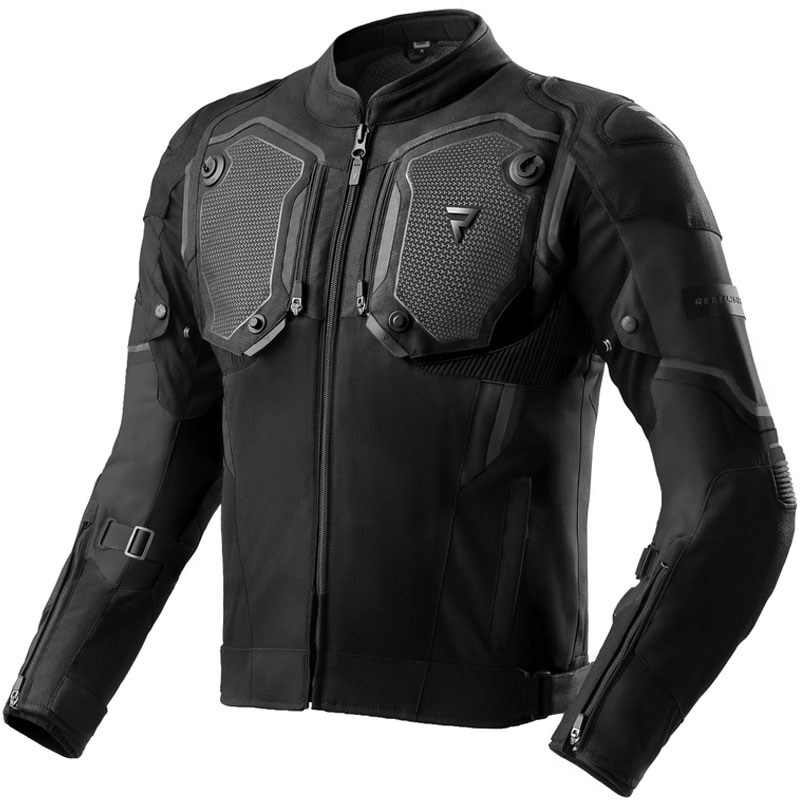 Motociklininko striukė Rebelhorn Borg II black