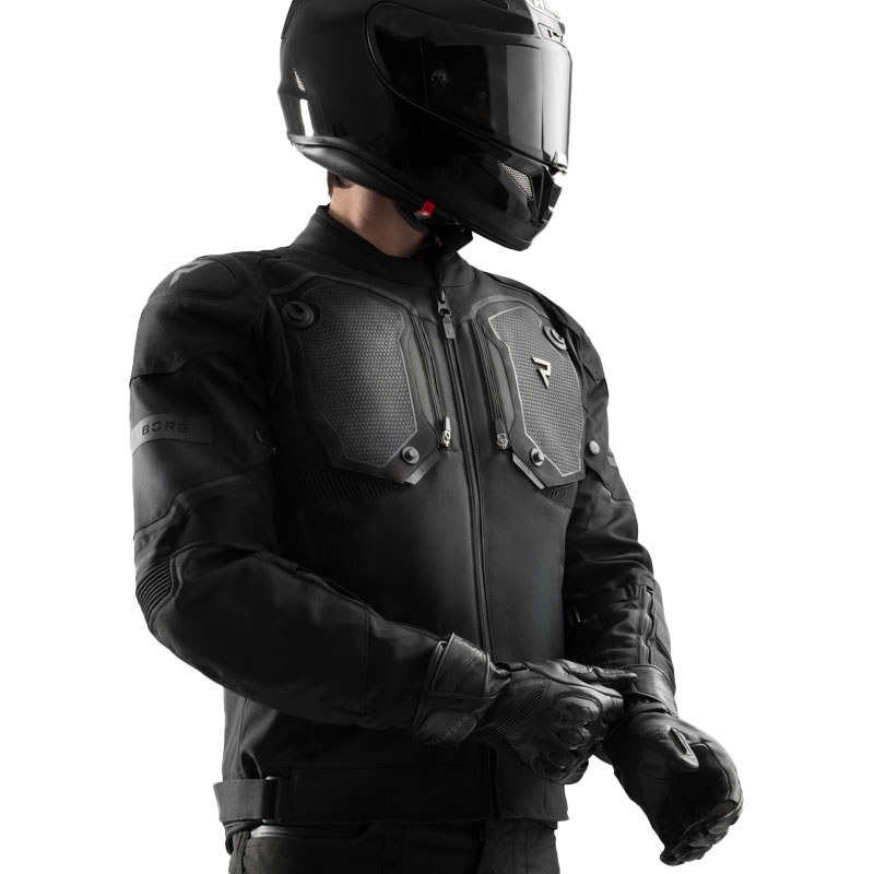 Motociklininko striukė Rebelhorn Borg II black
