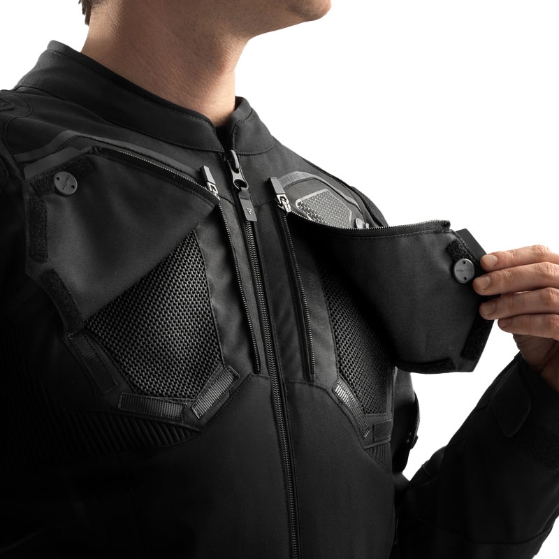 Motociklininko striukė Rebelhorn Borg II black