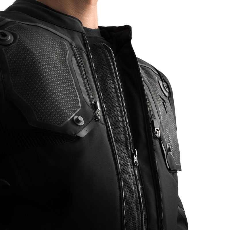 Motociklininko striukė Rebelhorn Borg II black