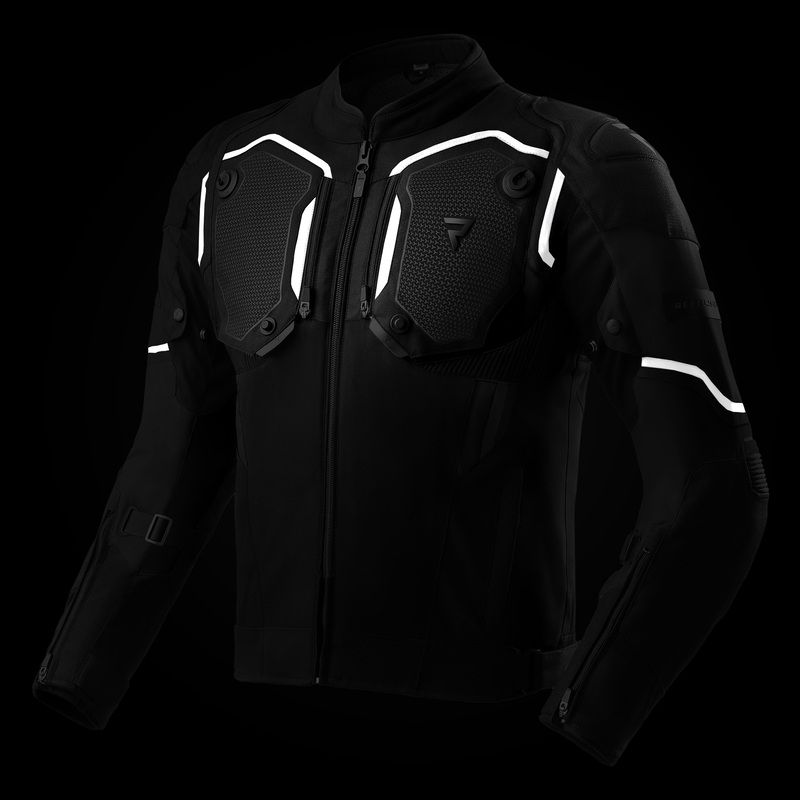 Motociklininko striukė Rebelhorn Borg II black