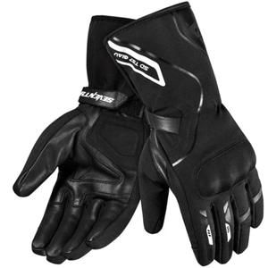 Motociklininko pirštinės Seventy Degrees SD-T57 Giau juoda ir balta