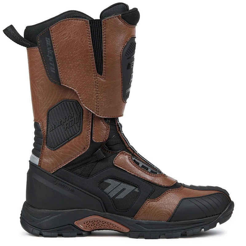 Motociklininko batai Seventy Degrees SD-BA6 Stelvio High brown