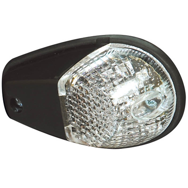 "Highsider Smart LED" juodos ir skaidrios spalvos motociklo mirksiukas