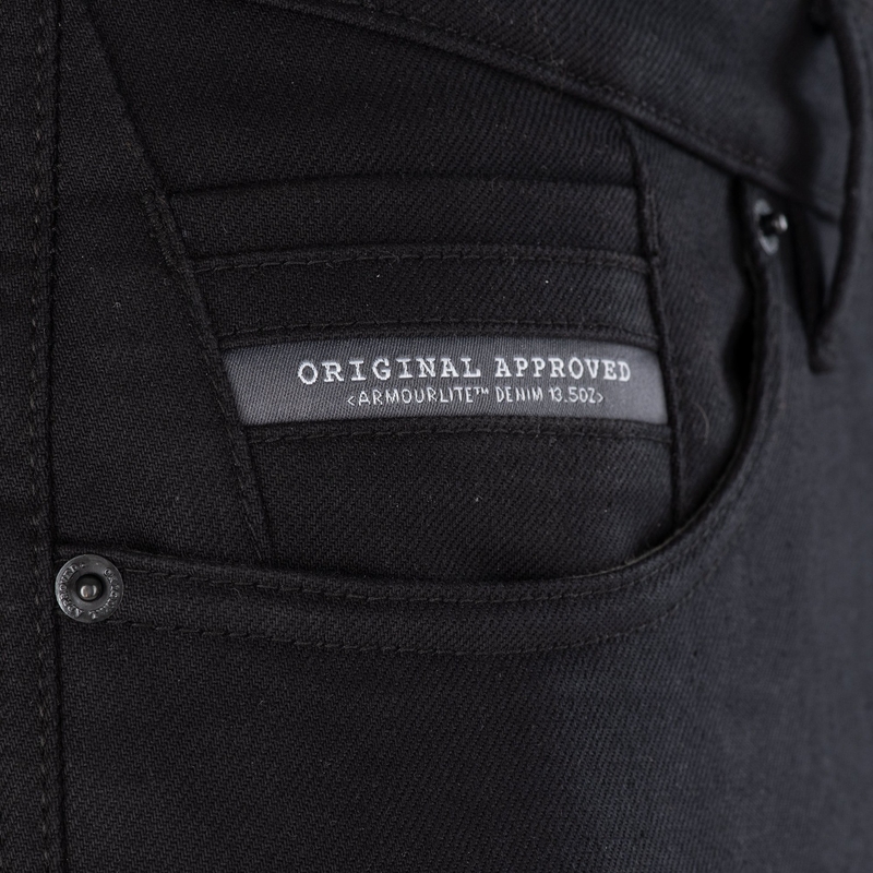 "Oxford Original Approved CARGO AA" juodos motociklininko kelnės