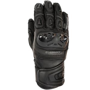 Oxford Cypher 1.0 trumpos juodos motociklininko pirštinės