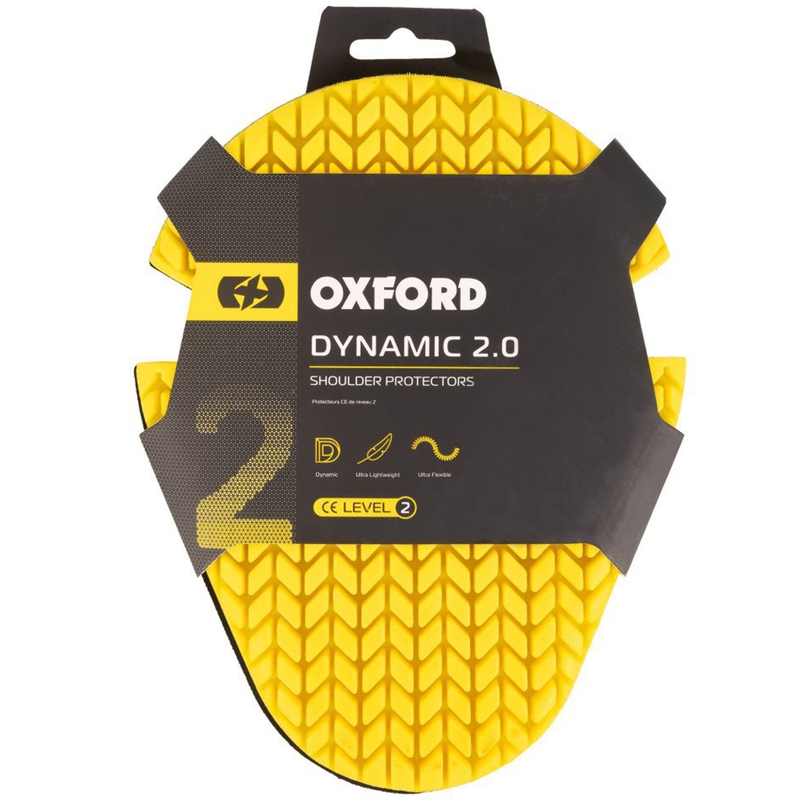 Pečių pagalvėlės Oxford Dynamic 2.0 2 lygio geltonos spalvos