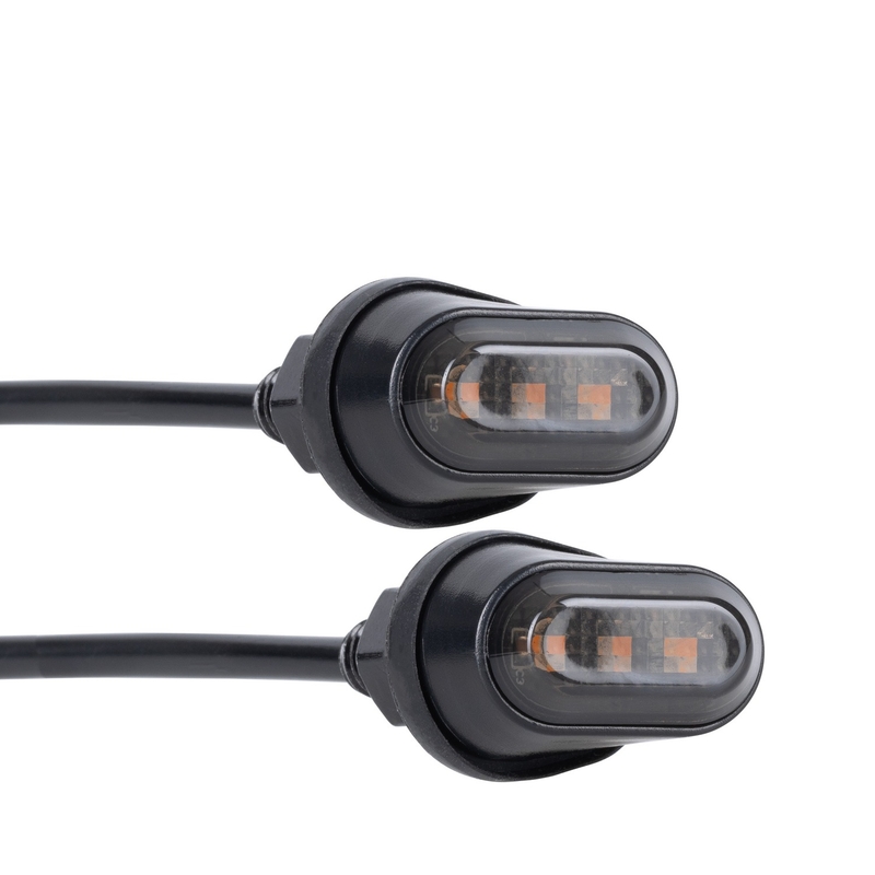 "Oxford" LED DarkEye blinkr juodos spalvos