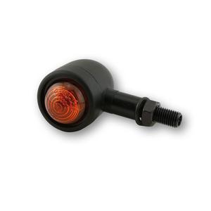 "Highsider Smart Old School Type 1" motociklų mirksinčiai juodi