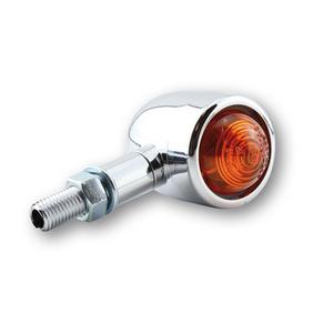 Žibintai motociklui Highsider Smart Old School Type 1 chromuoti