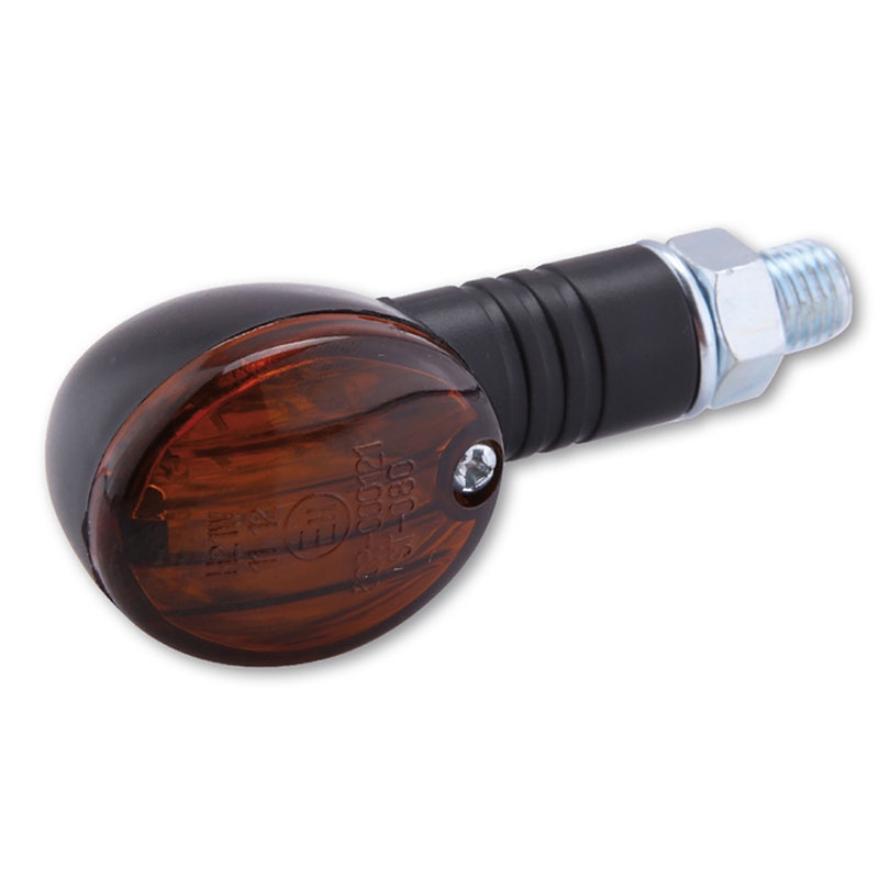 "Highsider Smart Micro-flash Black" juodi motociklų mirksintys žibintai
