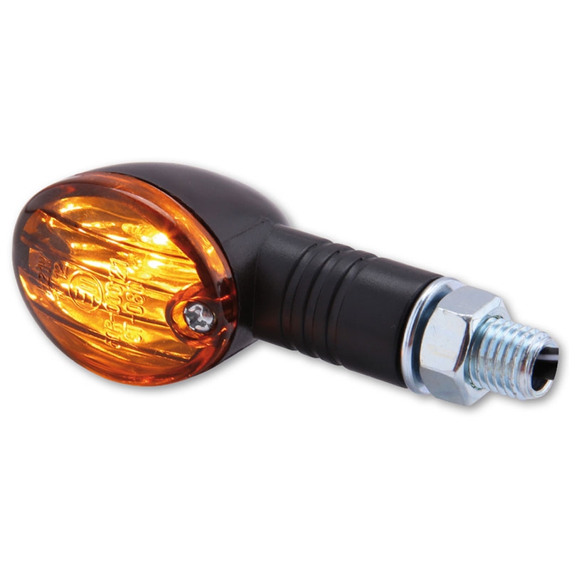 "Highsider Smart Micro-flash Black" juodi motociklų mirksintys žibintai