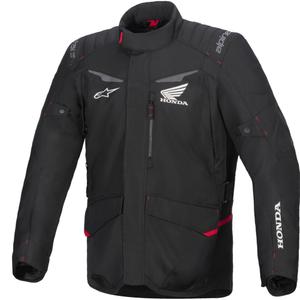 Alpinestars ST-1 neperšlampama motociklininko striukė Honda juoda ir raudona