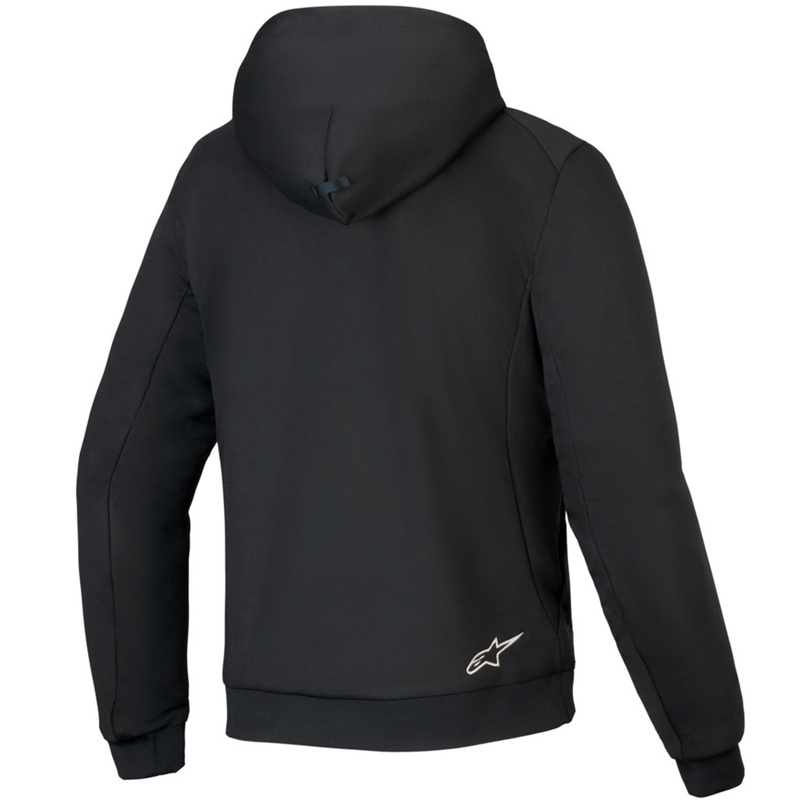Alpinestars Chrome V3 Sport Hoodie Honda Collection juoda, smėlio ir raudona spalvos