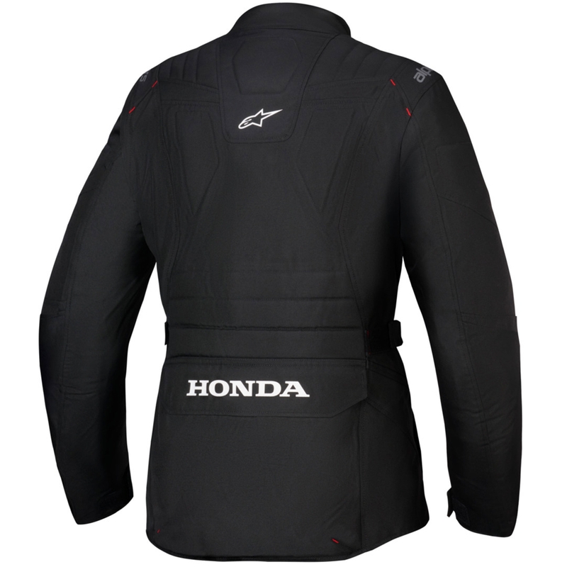 Moteriška neperšlampama motociklininko striukė Alpinestars Stella ST-1 Honda juoda ir raudona