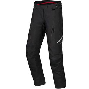 Alpinestars ST-1 neperšlampamos motociklininko kelnės Honda Collection juodai raudonos spalvos