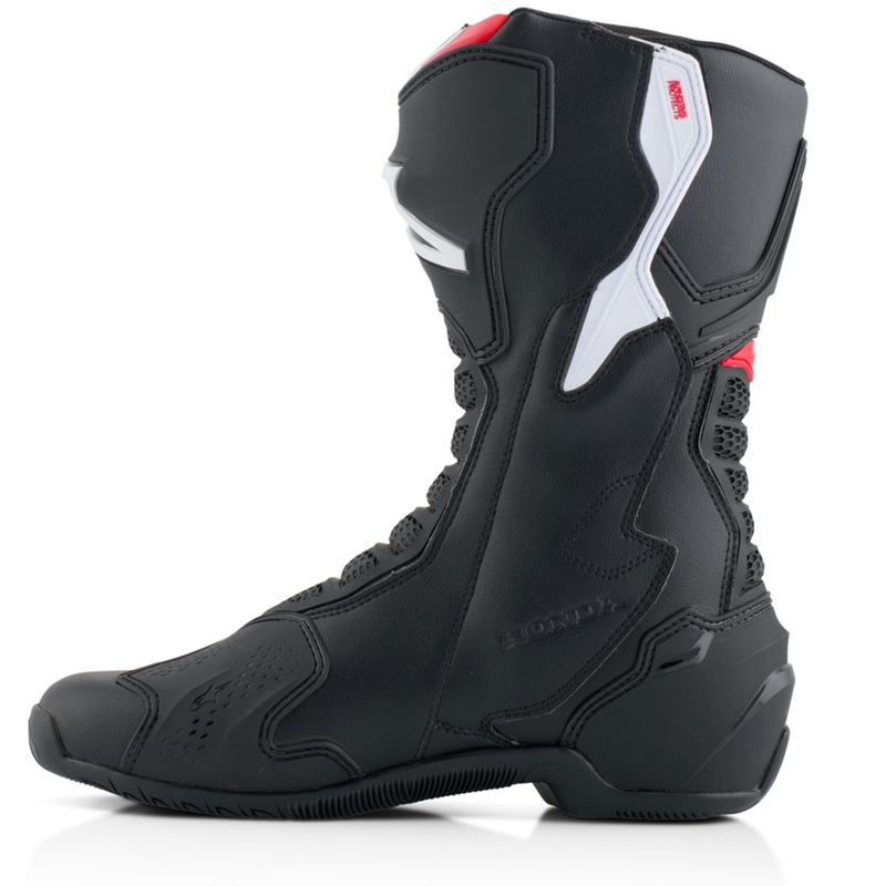 Alpinestars SMX-6 V3 motociklininko batai Honda collection juodai-raudonai-balti