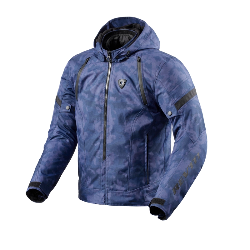 Revit Flare 3 H2O camo blue motociklininko striukė