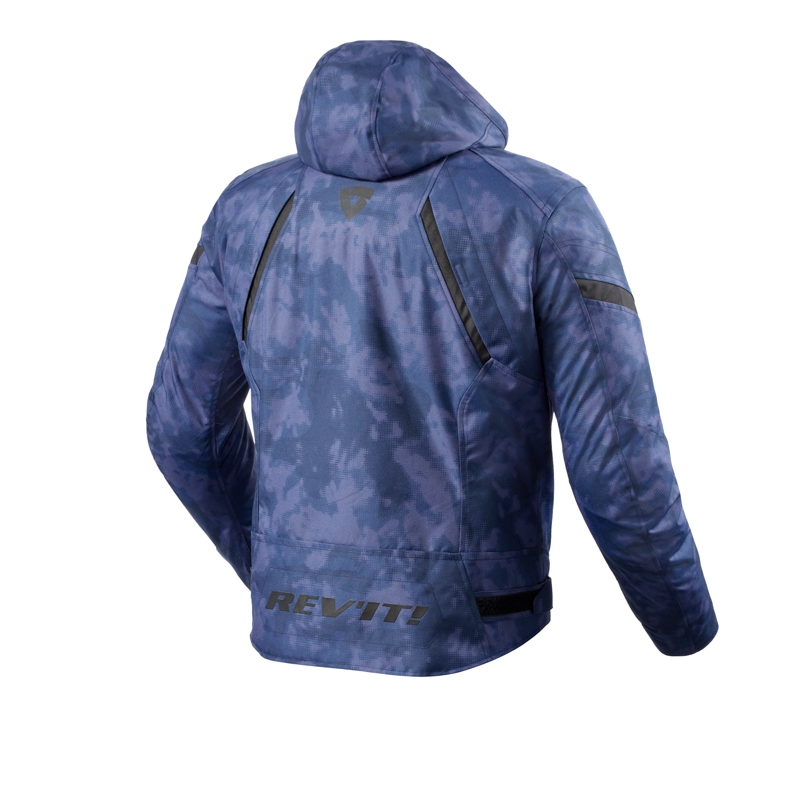 Revit Flare 3 H2O camo blue motociklininko striukė