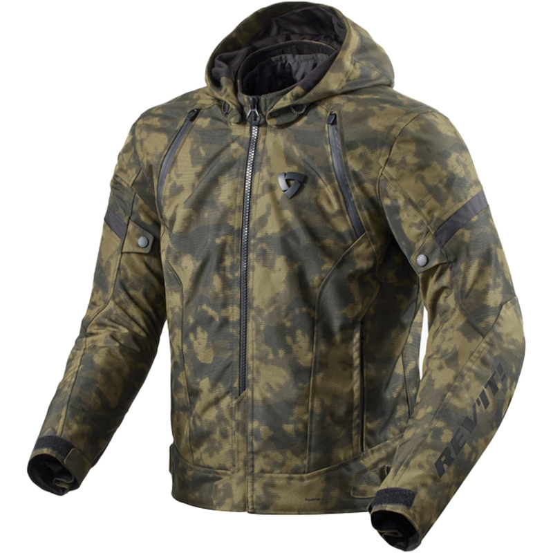 Revit Flare 3 H2O camo tamsiai žalia motociklininko striukė