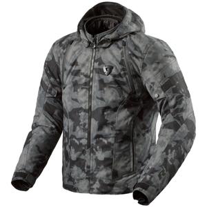 Revit Flare 3 H2O camo tamsiai pilka motociklininko striukė