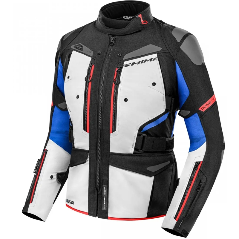 Moteriška motociklininko striukė Shima Dune blue