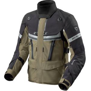 Revit Dominator 3 GTX motociklininko striukė juoda-žalia